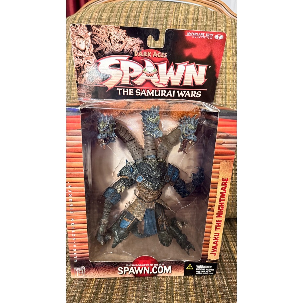 McFarlane Spawn Series 19 Dark Ages Samurai Wars Jyaaku The Nightmare Figure NIB